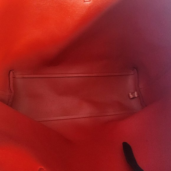 Victoria Secret's Beautiful Black Faux Leather Tote NWOT - Picture 5 of 5